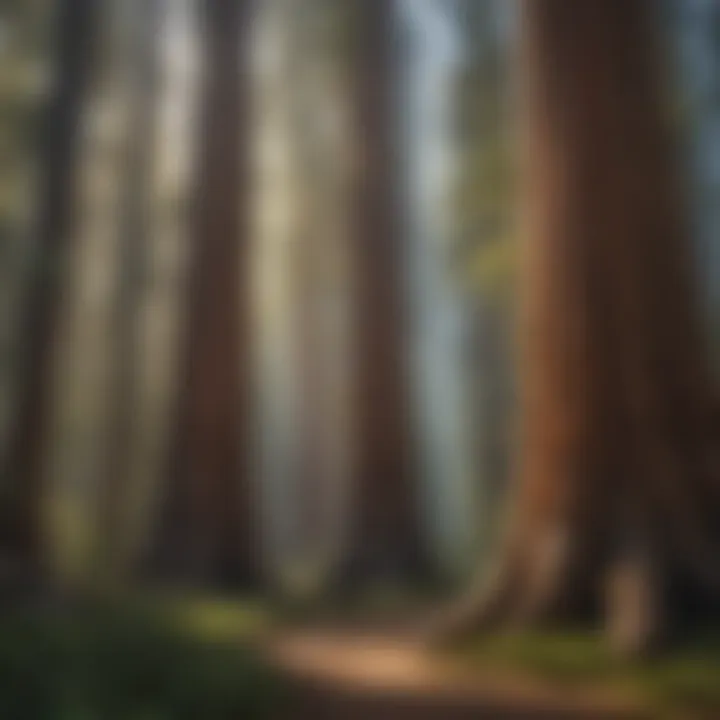Majestic Sequoias in Enchanted Forest