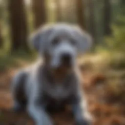 Majestic Silver Lab Puppy in Sacramento