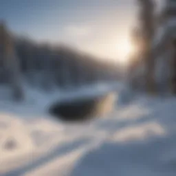 Majestic Snow Bowl Landscape