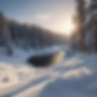 Majestic Snow Bowl Landscape