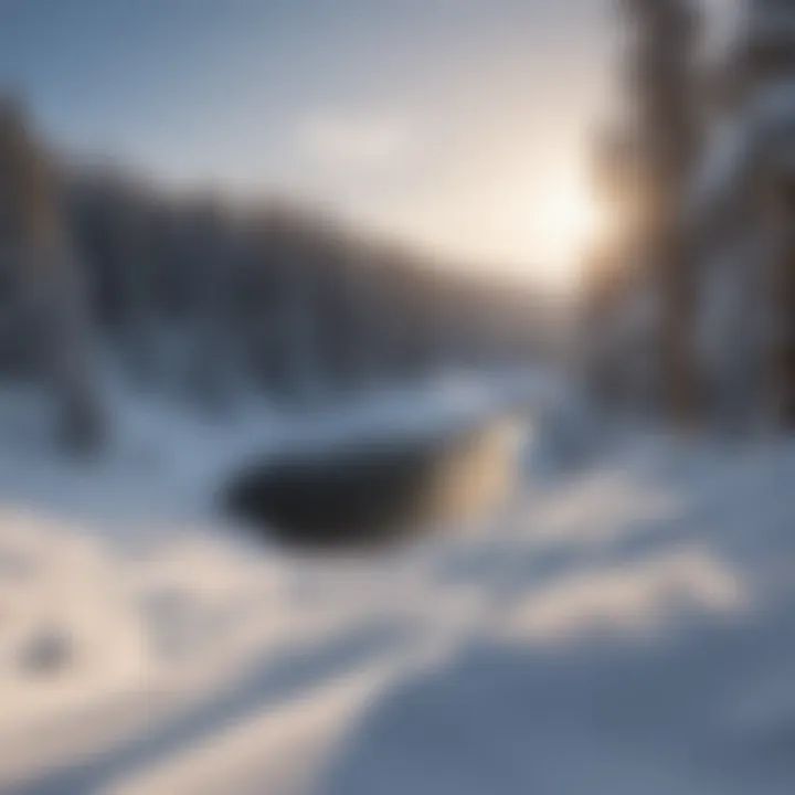 Majestic Snow Bowl Landscape