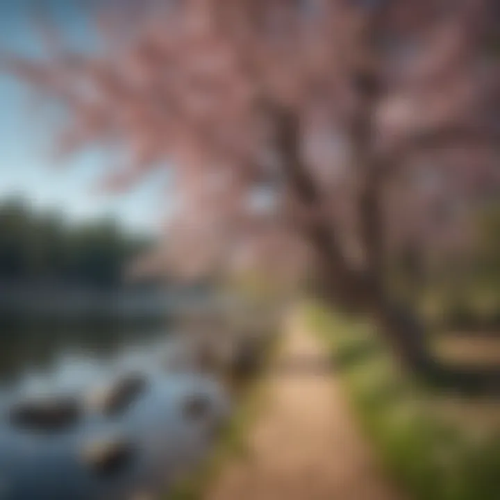 Majestic Spring Blossoms Majestic Spring Blossoms at Big Bear Lake