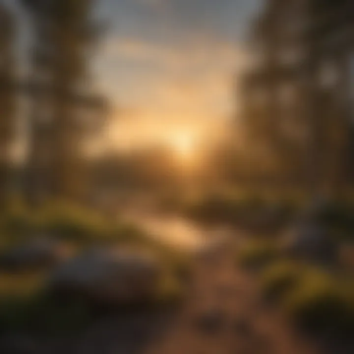 Majestic Sunrise Over Robe Campground