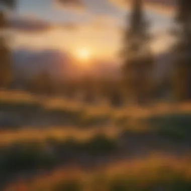 Majestic Sunrise over Sun Mountain Ranch Majestic Sunrise over Sun Mountain Ranch