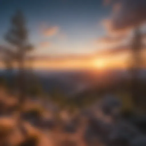 Majestic sunset over Mt. Lemmon