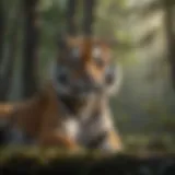 Majestic Tiger in Solitude