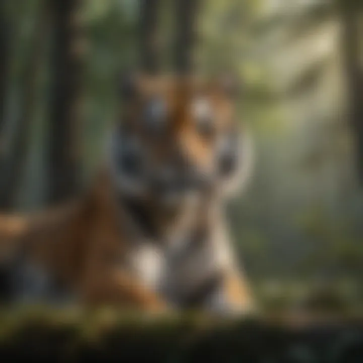 Majestic Tiger in Solitude