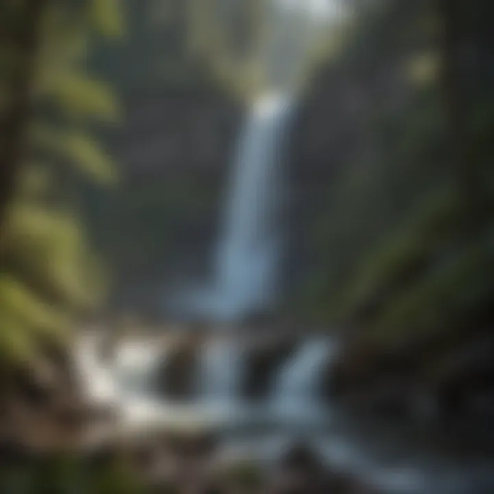 Majestic Waterfall Views Majestic waterfall views at Coal Creek