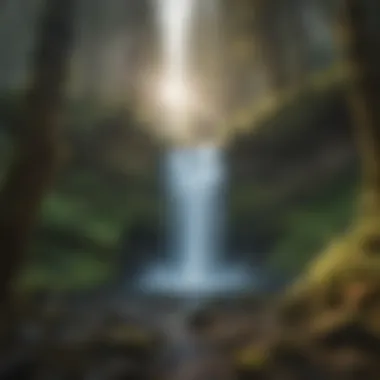 Majestic Waterfall in Oregon