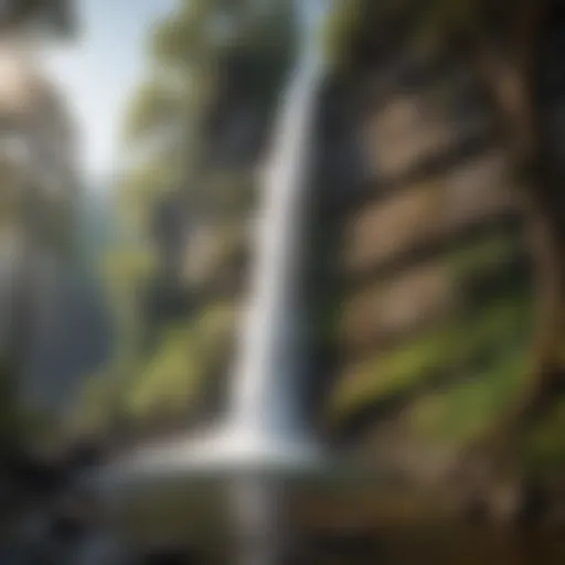 Majestic Waterfall on Seven Falls Trail