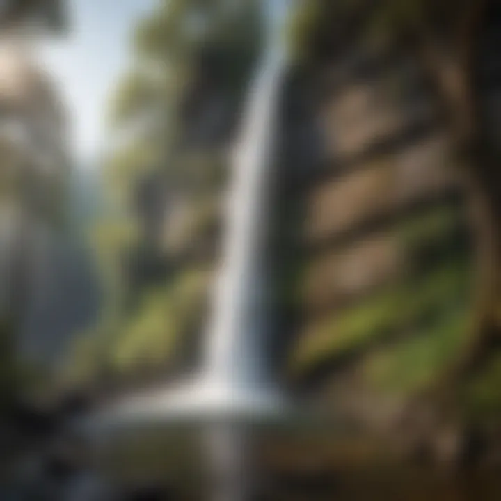 Majestic Waterfall on Seven Falls Trail