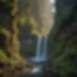Majestic Waterfalls in The Gorge