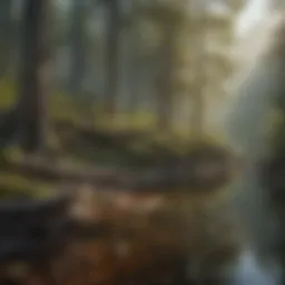 Majestic wilderness of Jagged Fork Reservations