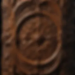Exquisite Wooden Carving on Furniture