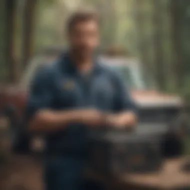 Expert Mechanic with Toolbox