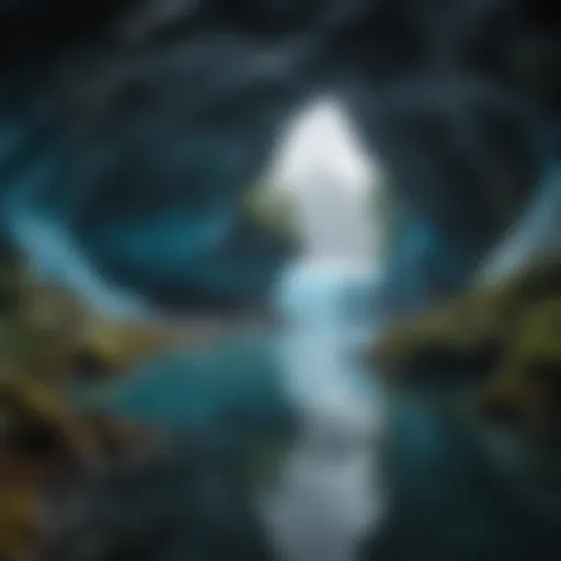 Glacier Blue Caves Exploration