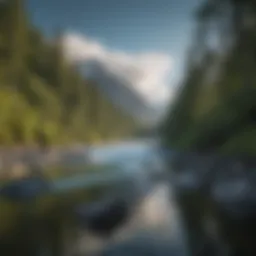 Majestic Mendenhall Glacier in Juneau