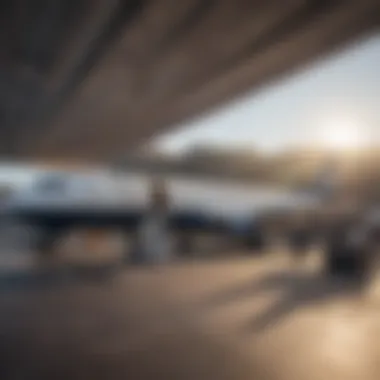 Passengers boarding a plane at Mesa Airport gate