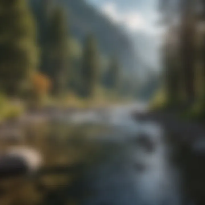 Scenic view of Middle Fork Salmon River