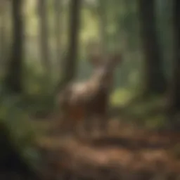 A vibrant depiction of a native Midwest species at risk of extinction