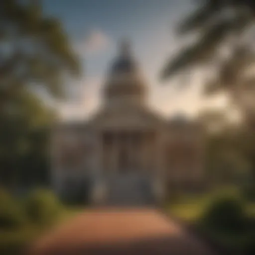 Magnolia State Capitol Building in Jackson