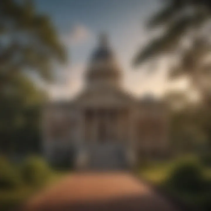 Magnolia State Capitol Building in Jackson
