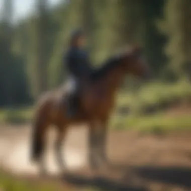 Equestrian Excellence: Missoula's Riding Hub Equestrian center showcasing Missoula's horse riding culture