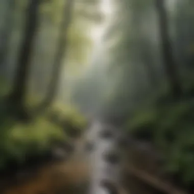 Misty Morning in the Great Smoky Mountains