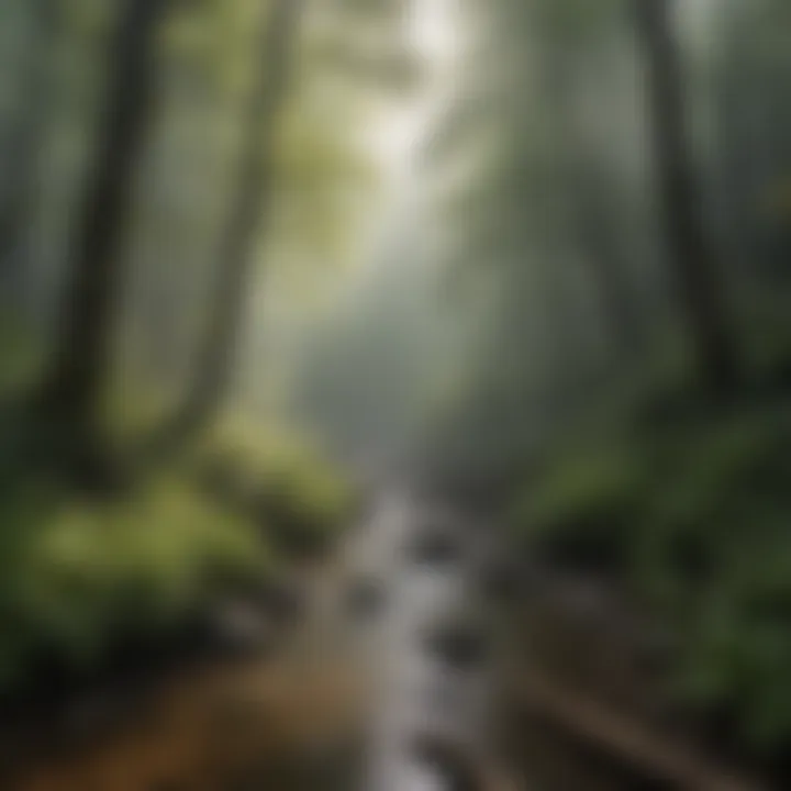 Misty Morning in the Great Smoky Mountains