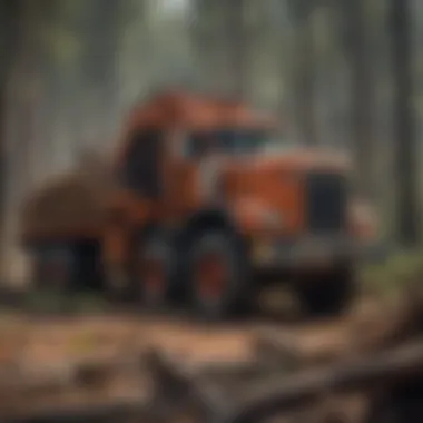 Cutting-Edge Logging Machinery Modern Logging Equipment in Action
