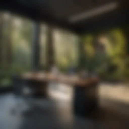 Modern office workspace in Graham, NC