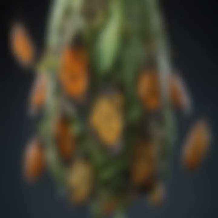 Monarch Butterfly Chrysalis Formation