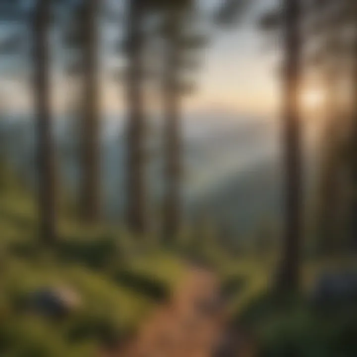 Summit Serenity Majestic Mount Mitchell summit view