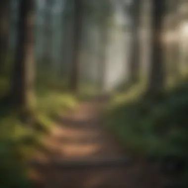 Trail Trials Challenging terrain on the Mount Mitchell trail