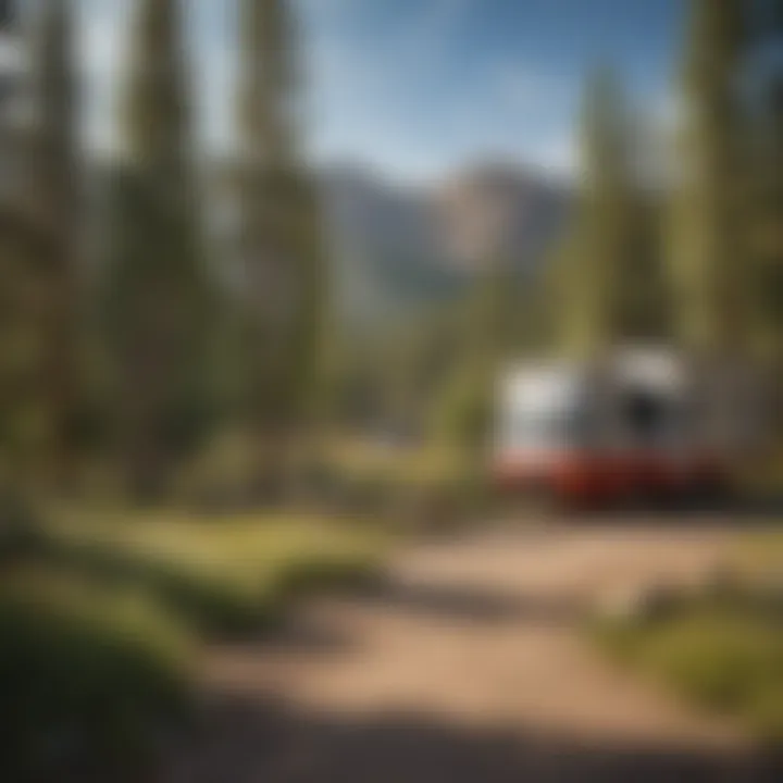 Mountain View Campground in Gunnison Valley