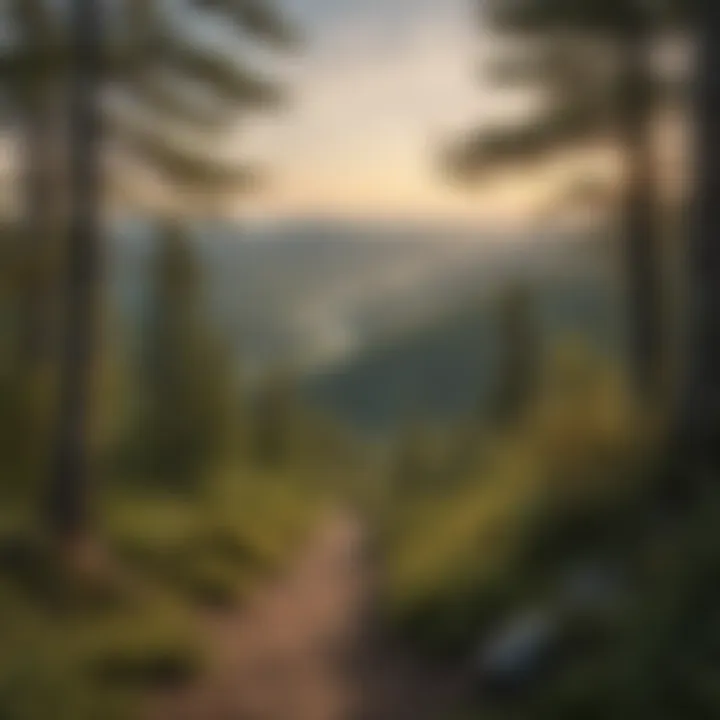 Mountain View from Appalachian Trail Access Point