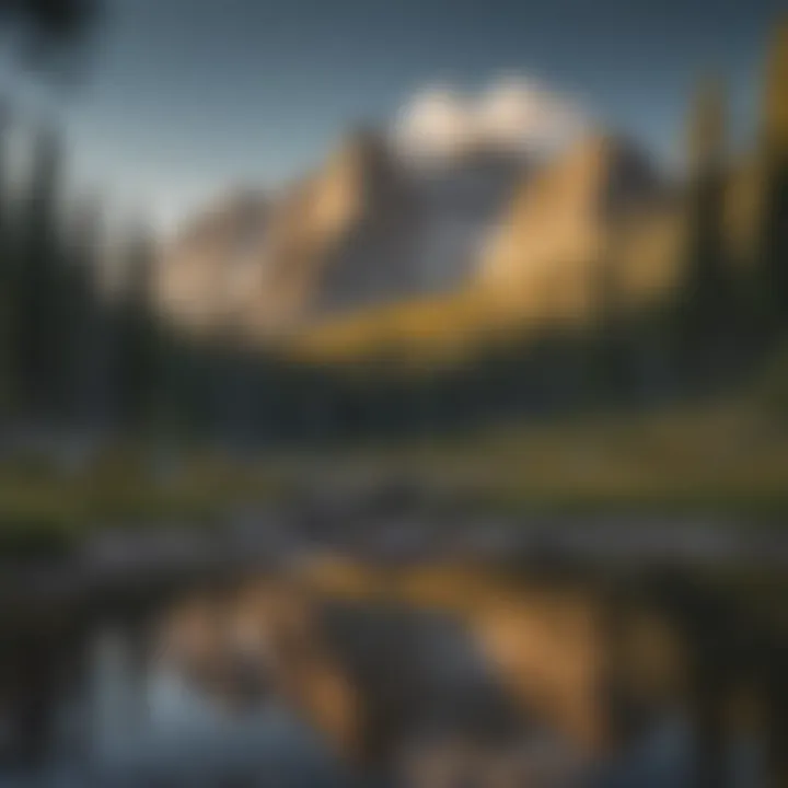Panoramic Peaks in Nature Majestic Mountain Views in Pagosa Springs