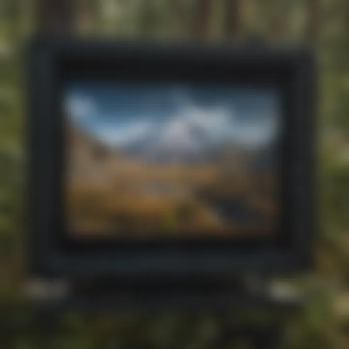 Real-time monitoring system interface for Mt. St. Helens