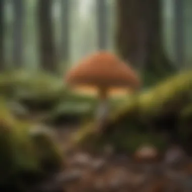 Exploring Mushroom Species Mushroom identification guide in forest