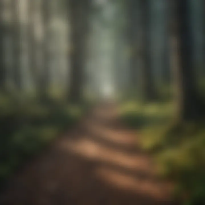 Mysterious Forest Path