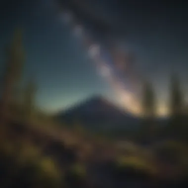 Mystical Starlit Sky at Cinder Cone