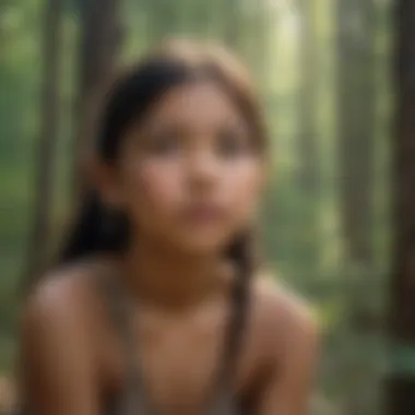 Native American children symbolizing resilience and hope