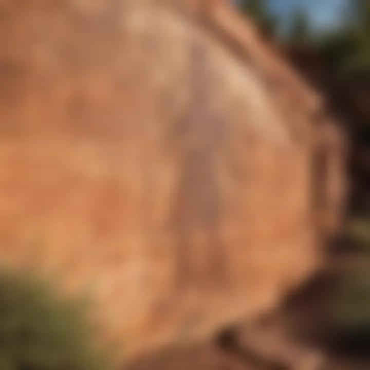 Native American Petroglyphs at Red Rocks Native American Petroglyphs at Red Rocks