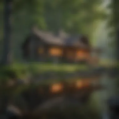 Nature's embrace at Bear Creek Lodge