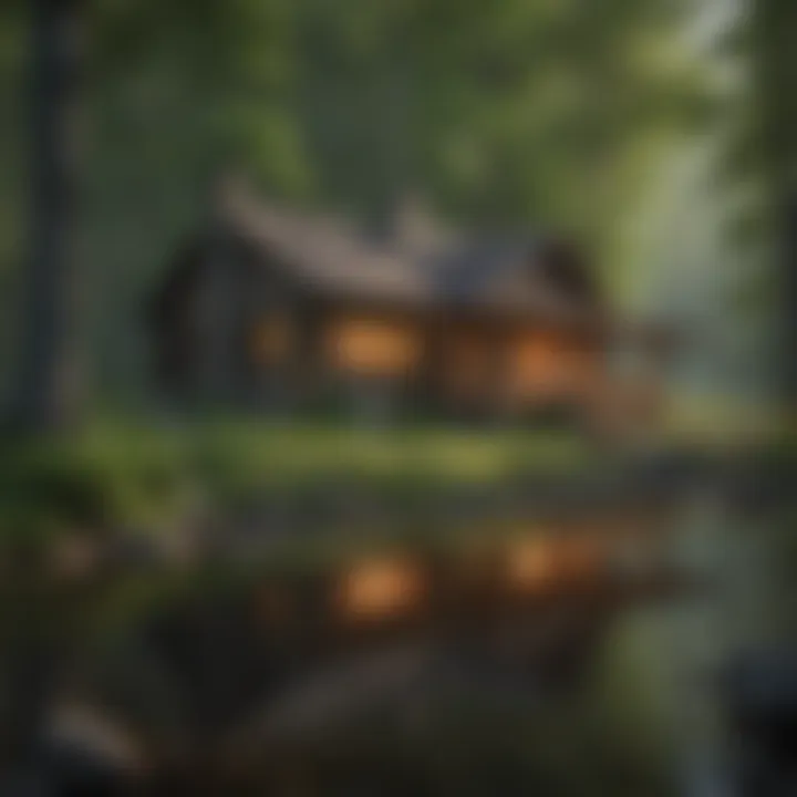 Nature's embrace at Bear Creek Lodge