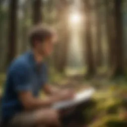 A person analyzing their strengths and weaknesses for career development.