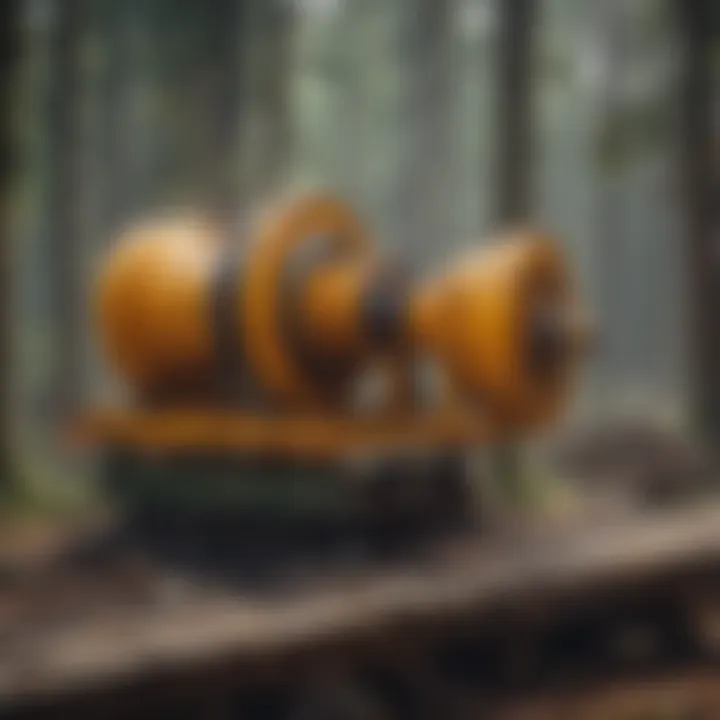 Modern saw mill technology illustrating advanced machinery and automation