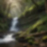 Majestic Cascade Falls surrounded by lush greenery