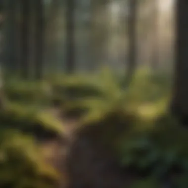 A diverse forest ecosystem supported by Norwegian spruce seedlings