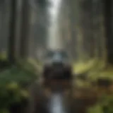Immersing in Nature: Off-Road Adventure in Oregon Forest Off-Road Adventure in Oregon Forest